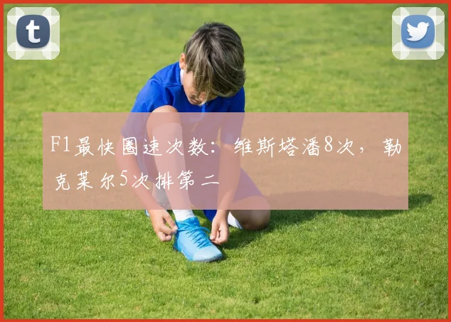F1最快圈速次数：维斯塔潘8次，勒克莱尔5次排第二